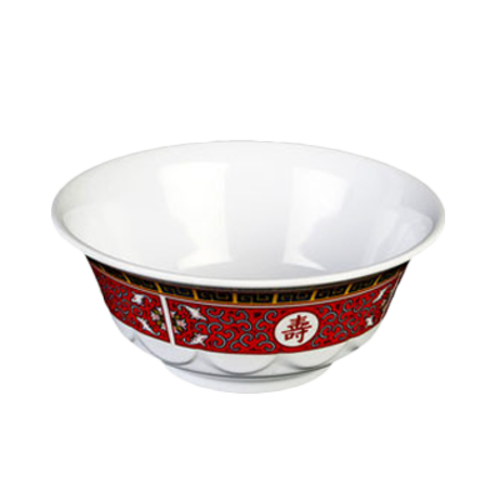Thunder Group 5275TR 34 Oz. Melamine Longevity Scalloped Bowl