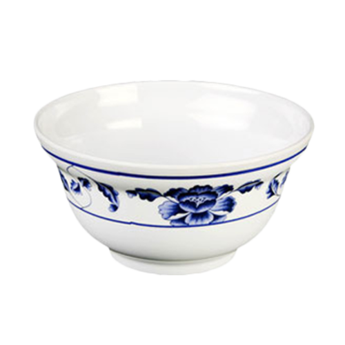 Thunder Group 3201TB 20 Oz. Melamine Lotus Round Noodle Bowl