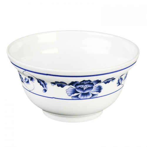 Thunder Group 3201TB 20 Oz. Melamine Lotus Round Noodle Bowl