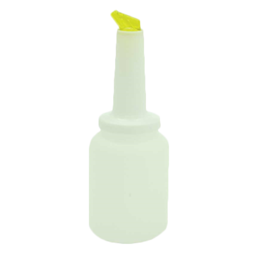 Thunder Group PLSNP02Y 2 Qt. Yellow Plastic Storer and Pour