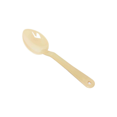 Thunder Group PLSS111BG 11" Beige Polycarbonate Solid Serving Spoon