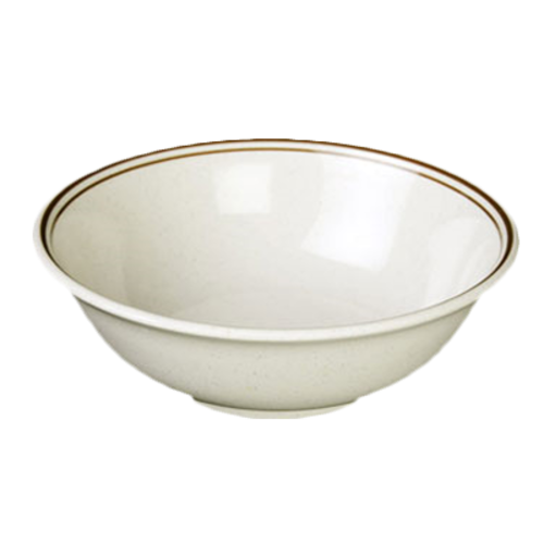 Thunder Group AD507AA 32 Oz. Melamine Arcadia Rimmed Soup Bowl