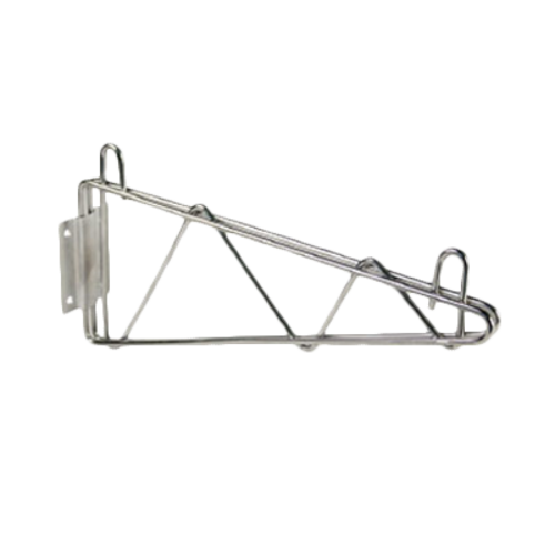Thunder Group WBSV024 24" D Chrome Plated Finish Single Wall Bracket