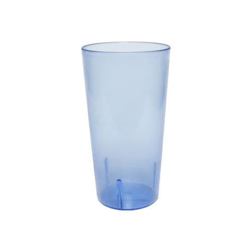 Thunder Group PLTHTB032TB 32 Oz. Blue Plastic Textured Finish Tumbler