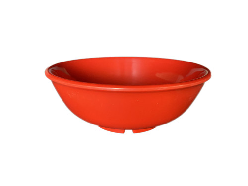 Thunder Group CR5807PR 32 Oz. Pure Red Melamine Salad Bowl