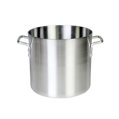 Thunder Group ALSKSP002 12 Qt. Aluminum with Riveted Handle Stock Pot