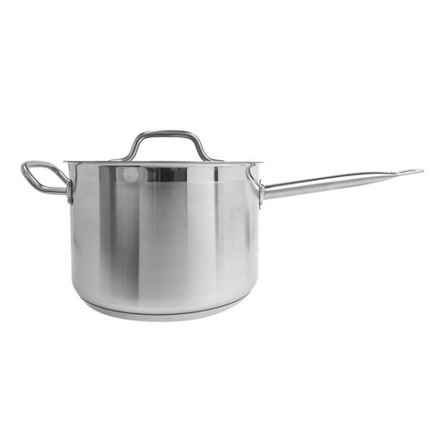 Thunder Group SLSSP4076 7.06 Qt. Stainless Steel Sauce Pan