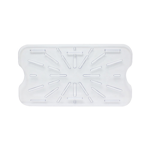 Thunder Group PLPA7000DS Full Size Clear Polycarbonate Drain Shelf
