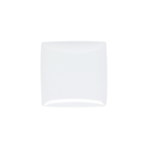 Thunder Group 29007WT 7.25" x 7.25" White Square Melamine Classic Plate