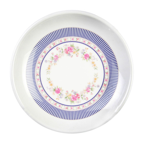 Thunder Group 102.8AR 2 Oz. Melamine Rose Sauce Dish