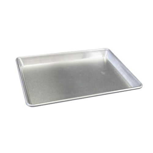 Thunder Group ALSP1826H 18" W x 26" D 16 Ga. Aluminum with Galvanized Wire Full Size Sheet Pan