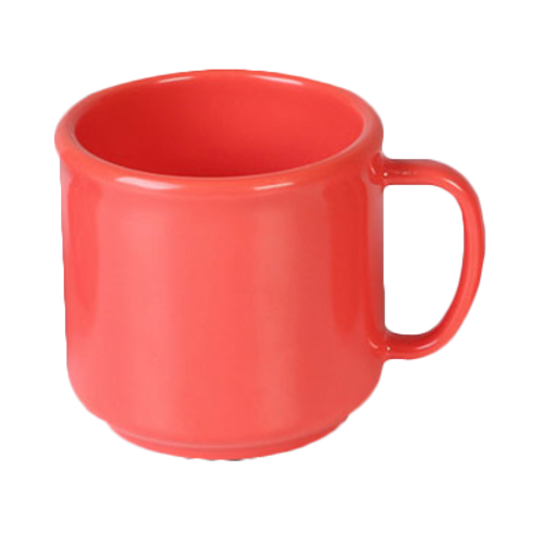 Thunder Group CR9035RD 10 Oz. Orange Melamine Mug