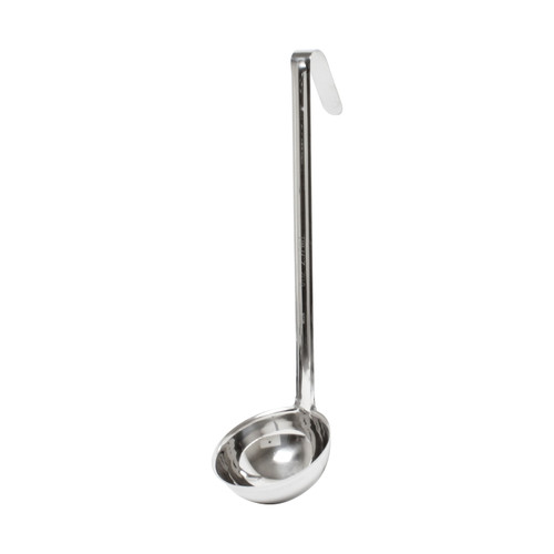 Thunder Group SLOL007 8 Oz. Stainless Steel 1-Piece Ladle