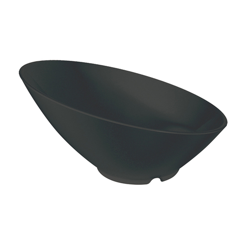Thunder Group CR806BK 24 Oz. Black Melamine Classic Bowl