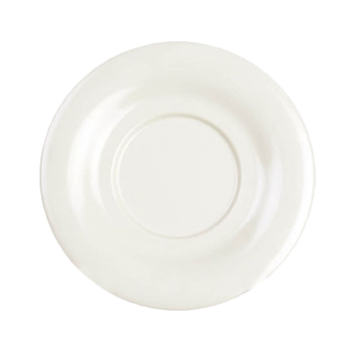 Thunder Group CR9108V 5.5" Dia. Ivory Melamine Saucer