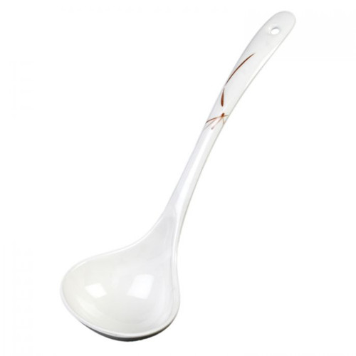 Thunder Group 7006BO 2.5 Oz. Bamboo Melamine Soup Ladle