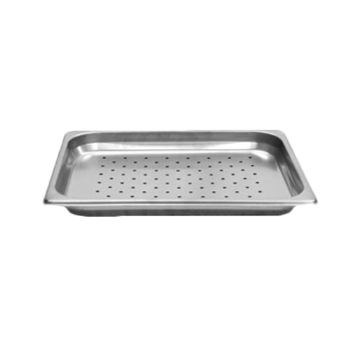 Thunder Group STPA3121PF 0.5 Size Stainless Steel Anti-Jam Steam Table Pan