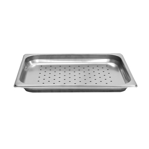 Thunder Group STPA3121PF 0.5 Size Stainless Steel Anti-Jam Steam Table Pan
