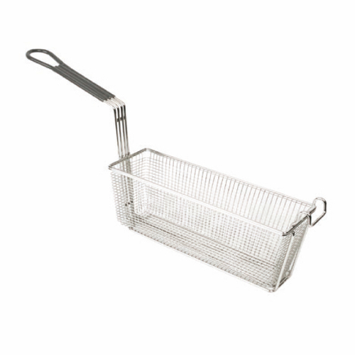 Thunder Group SLFB007 Nickel Plated Steel Rectangular Fry Basket