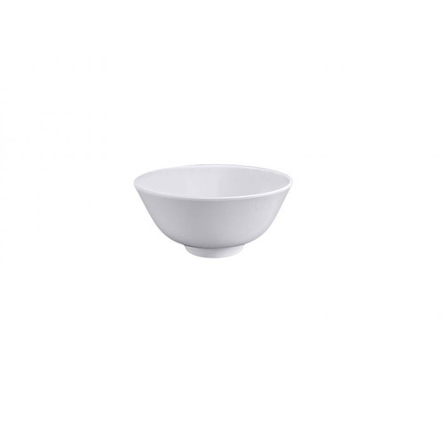 Thunder Group 3006TW 9 Oz. Imperial White Melamine Round Rice Bowl