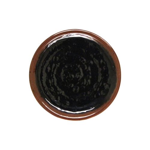Thunder Group 1704TM 4" Dia. Melamine Tenmoku Plate