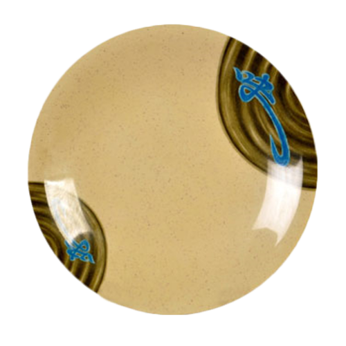 Thunder Group 1305J 5.25" Dia. Melamine Wei Round Dinner Plate