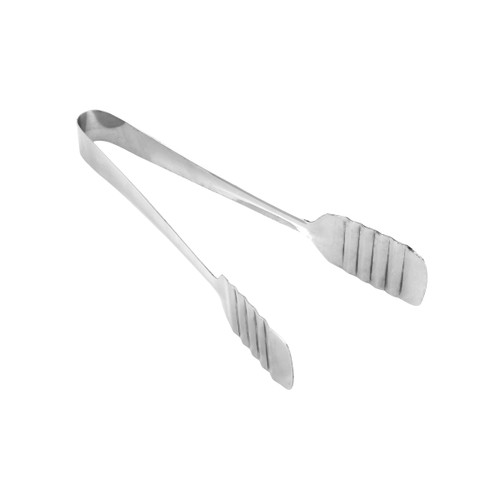 Thunder Group SLTG608 9" L Stainless Steel Pastry Tongs