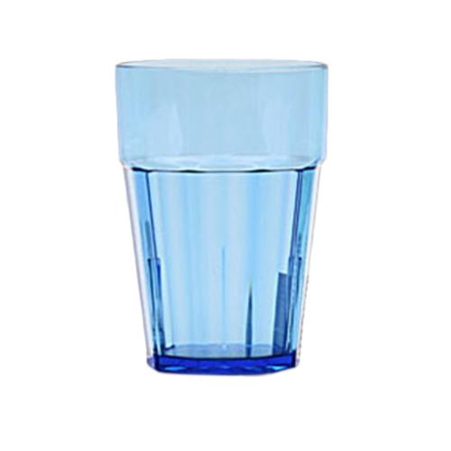 Thunder Group PLPCTB120BL 20 Oz. Blue Polycarbonate Diamond Tumbler