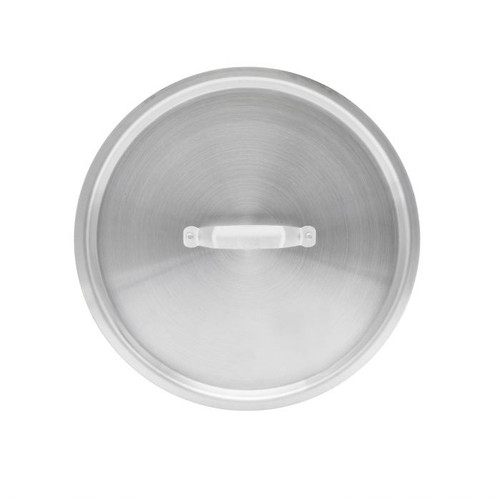 Thunder Group ALSKSU160 20.75" Dia. x 0.63" Thickness Aluminum Sauce Pot Lid Fits