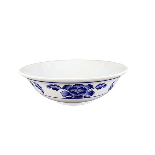 Thunder Group 5085TB 70 Oz. Melamine Lotus Rimless Bowl
