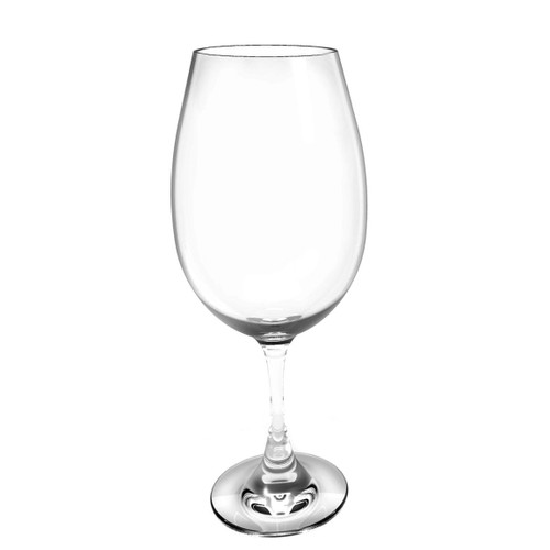 Thunder Group PLTHWG023RC 23 Oz. Clear Polycarbonate Red Wine Glass
