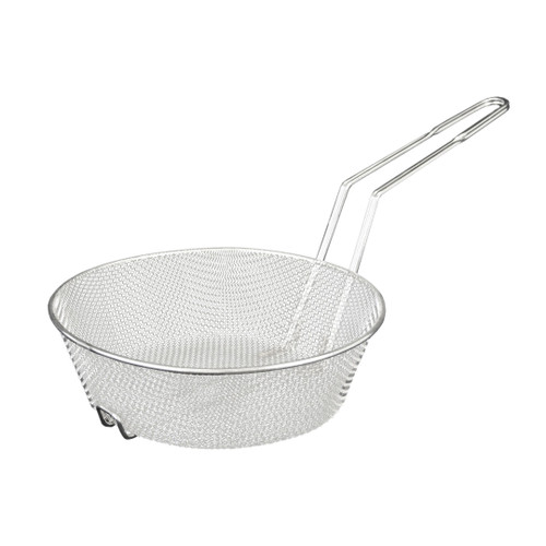 Thunder Group SLCB012F 12" L Nickel Plated Steel Round Culinary Basket