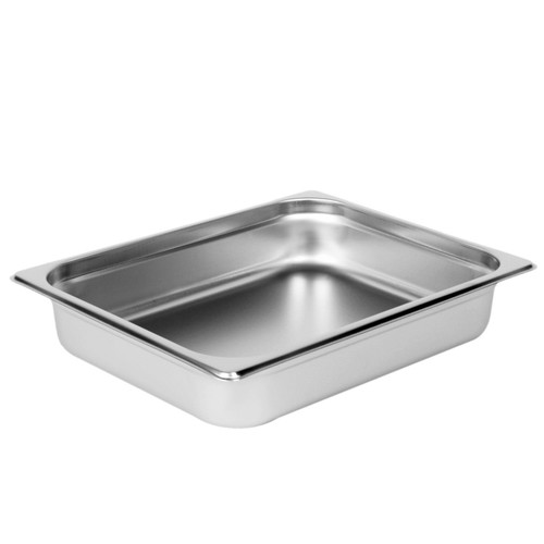 Thunder Group STPA2122 0.5 Size Stainless Steel Anti-Jam Steam Table Pan