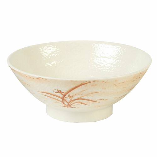 Thunder Group 5770 24 Oz. Melamine Gold Orchid Bowl