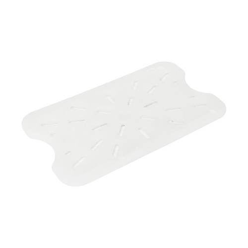 Thunder Group PLFBD1218PP 1/2 Sheet White Polypropylene Drain Shelf