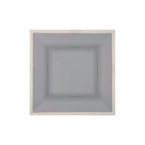 Thunder Group SD3212H 12" x 12" Square Graham Melamine Plate