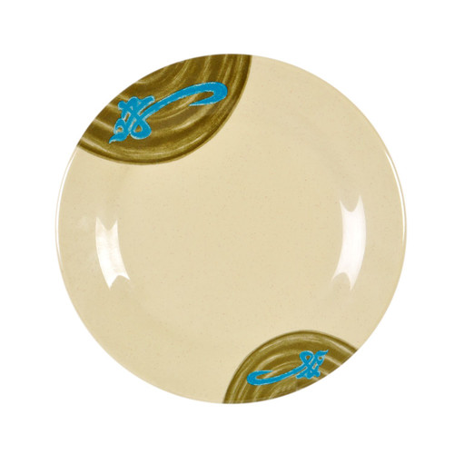 Thunder Group 1014J 14.13" Dia. Melamine Wei Round Plate