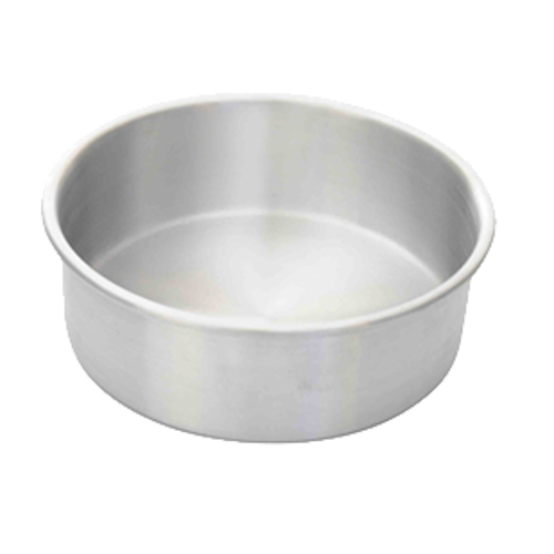 Thunder Group ALCP0602 6" Dia. x 2" H Round Aluminum Layer Cake Pan