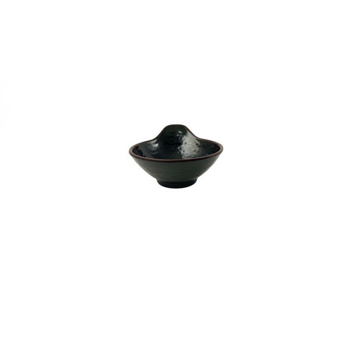 Thunder Group 3601TM 5 Oz. Melamine Tenmoku Dip Bowl
