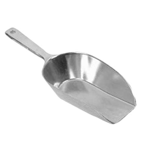 Thunder Group ALTWFC016 16 Oz. Aluminum Straight Edge Scoop