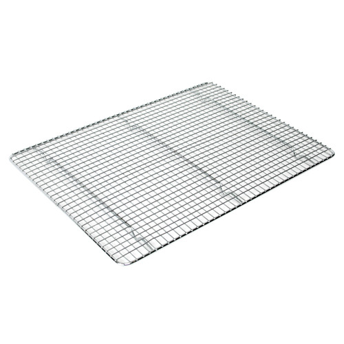 Thunder Group SLWG1216 16" W x 12" H Chrome Plated Wire Icing or Cooling Rack with Built-In Feet