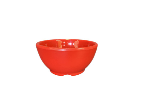 Thunder Group CR5804PR 10 Oz. Pure Red Melamine Soup Bowl