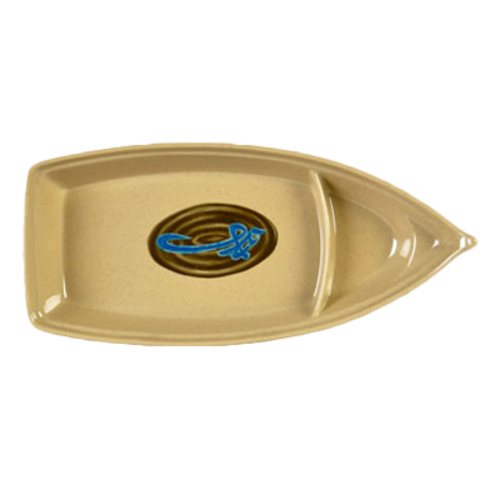 Thunder Group 8006J 54 Oz. Wei Melamine Sushi Boat