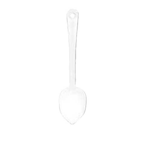 Thunder Group PLSS111CL 11" Clear Polycarbonate Solid Serving Spoon