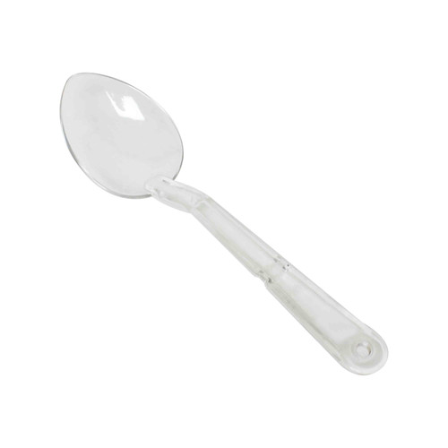 Thunder Group PLSS111CL 11" Clear Polycarbonate Solid Serving Spoon