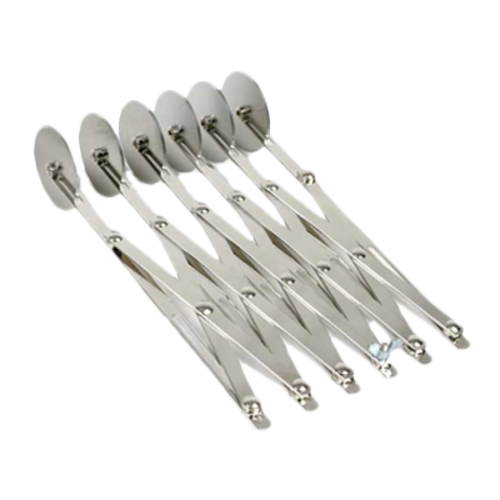 Thunder Group SLADD06 Stainless Steel 6-Wheel Lockable Dough Divider