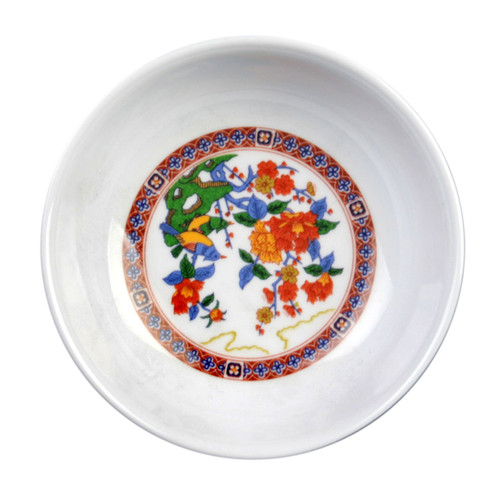 Thunder Group 1101TP 1 Oz. Melamine Peacock Sauce Dish