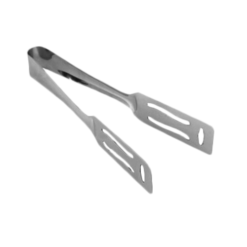 Thunder Group SLTG407 7.5" L Stainless Steel Cake Tongs