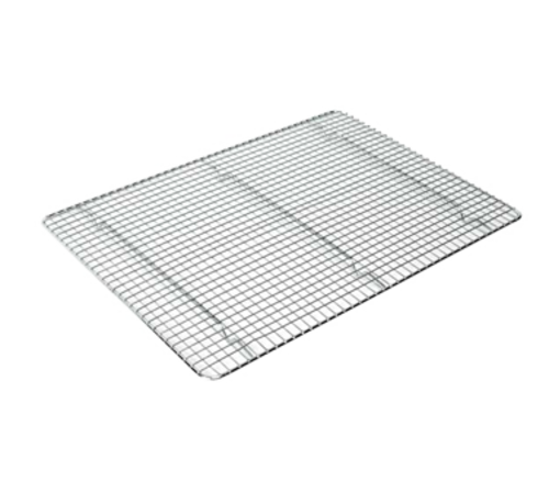 Thunder Group SLWG1624 23.75" W x 16.13" H Chrome Plated Wire Icing or Cooling Rack with Built-In Feet