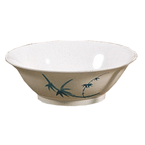 Thunder Group 5008BB 35 Oz. Melamine Blue Bamboo Deep Special Bowl